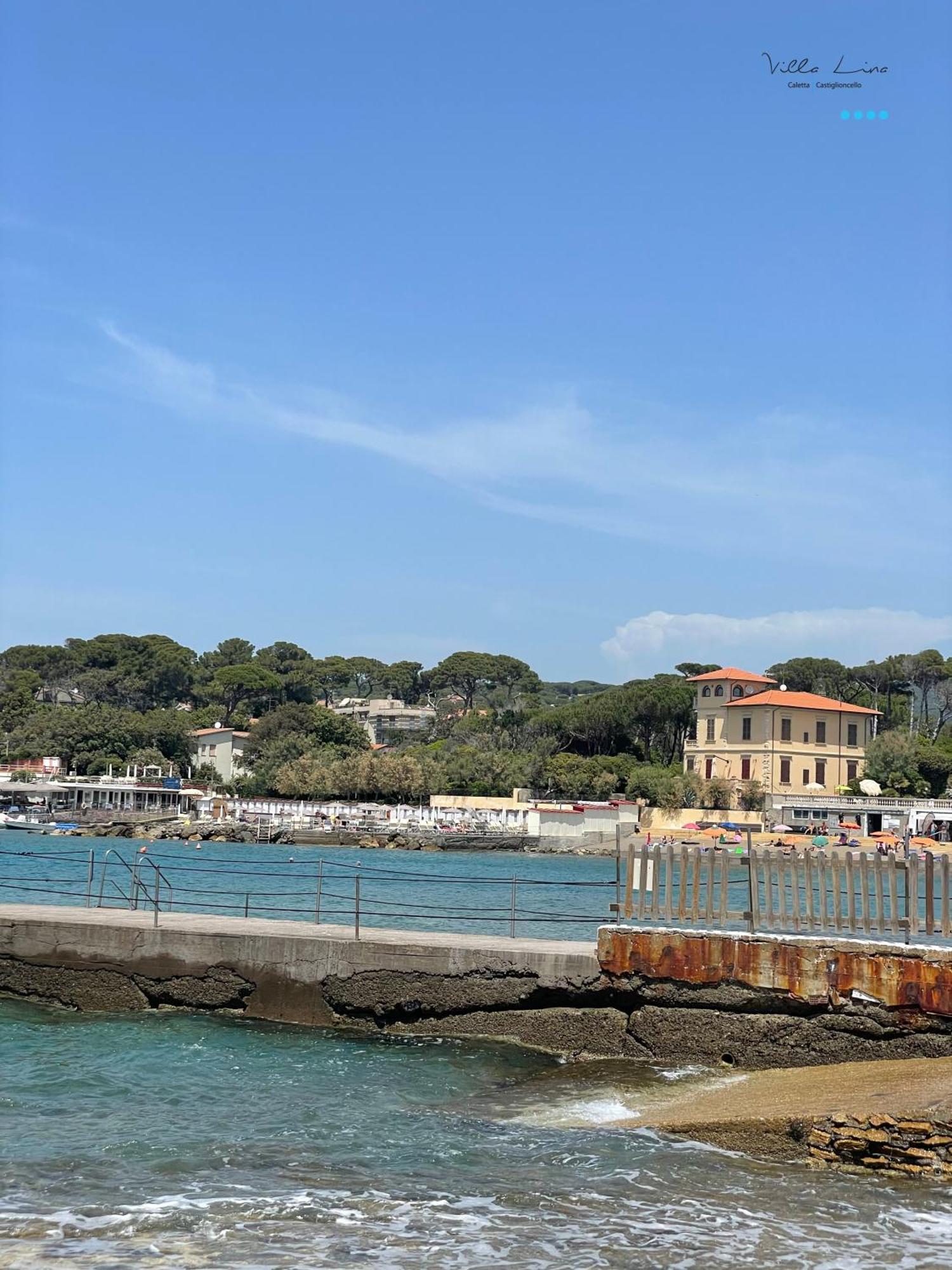 Villa Lina Castiglioncello Buitenkant foto