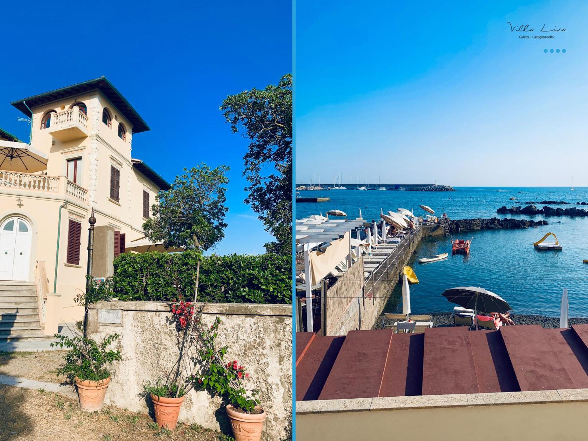 Villa Lina Castiglioncello Buitenkant foto